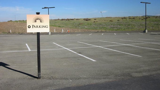 Visitor Parking Lot - Temecula, California